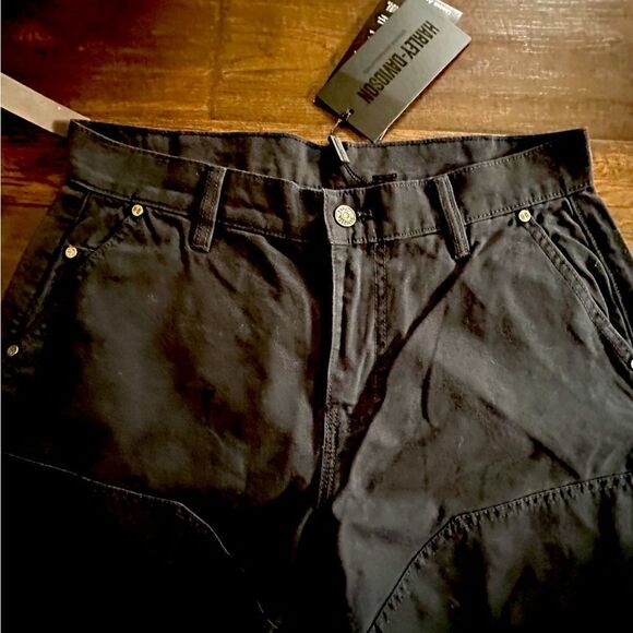🔥HARLEY-DAVIDSON MENS Rugged Mechanic woven pants. Limited edition 32x34
